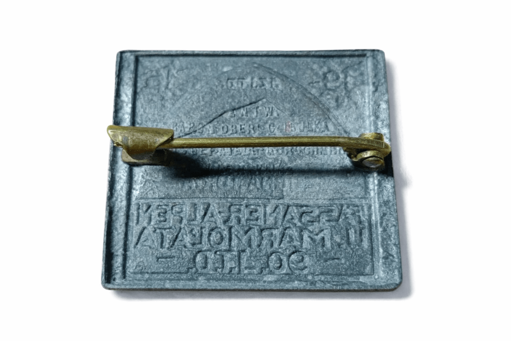 K. u. K. Kappenabzeichen Fassaner-Alpen und Marmolata 90. I.T.D. 1916 – Bild 2