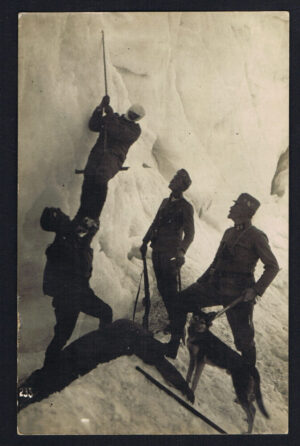 AK ANSICHTSKARTE ORTLERFRONT STILFSERJOCH 1916 SÜDTIROL 1 WELTKRIEG KUK WK1 WW1