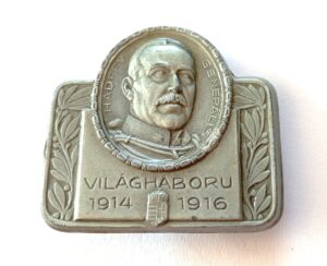 K.u.K. Kappenabzeichen HADFFY GENERALIS VILAGHABORU 1914-1916