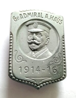 K.u.K. Kappenabzeichen Gr. ADMIRAL A. HAUS 1914-1916