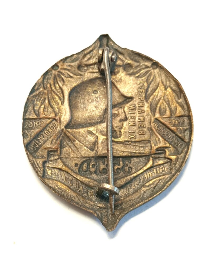 K.u.K. Kappenabzeichen 35. JD. 1914-1917 - Jankow 1914 - Iwangorod 1915 - Gorodyszcze 1916 - Hermada. Lomplateau. Italian 1917 – Bild 2