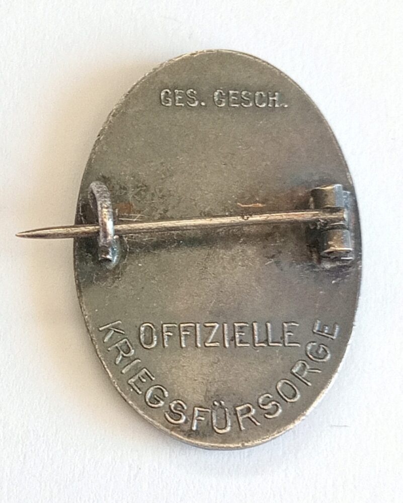 K.u.K. Kappenabzeichen ITALIEN BEREUE GEBROCHNE BUNDESTREUE 1915 – Bild 2